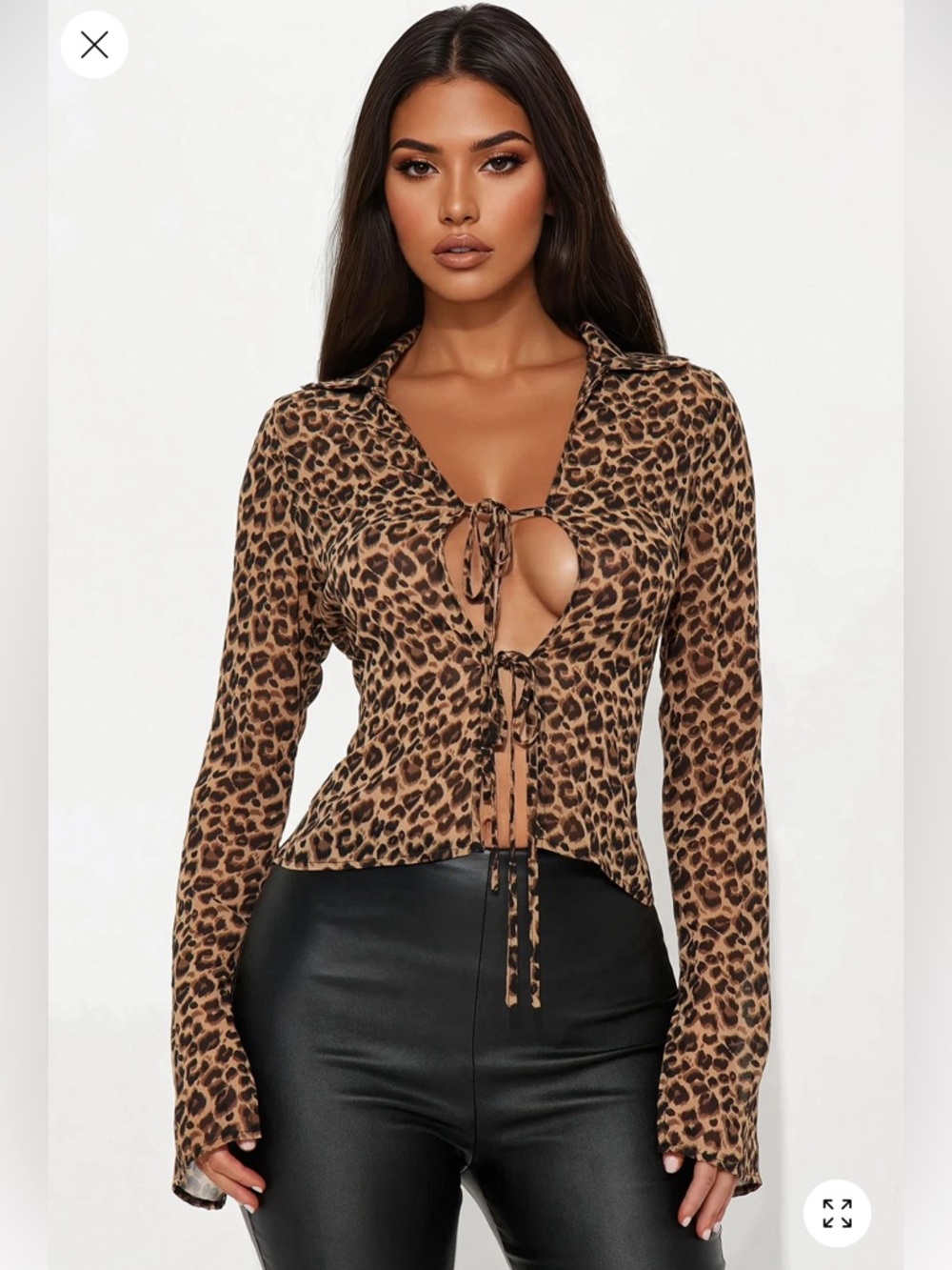 Leopard Long Sleeve Top
